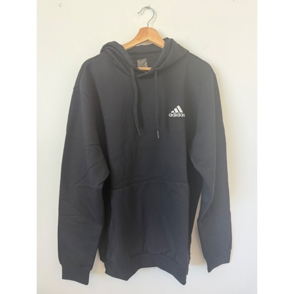 Adidas Men's Cozy Pullover Hoodie – Black – Size XL – NWT - Picture 2 of 4